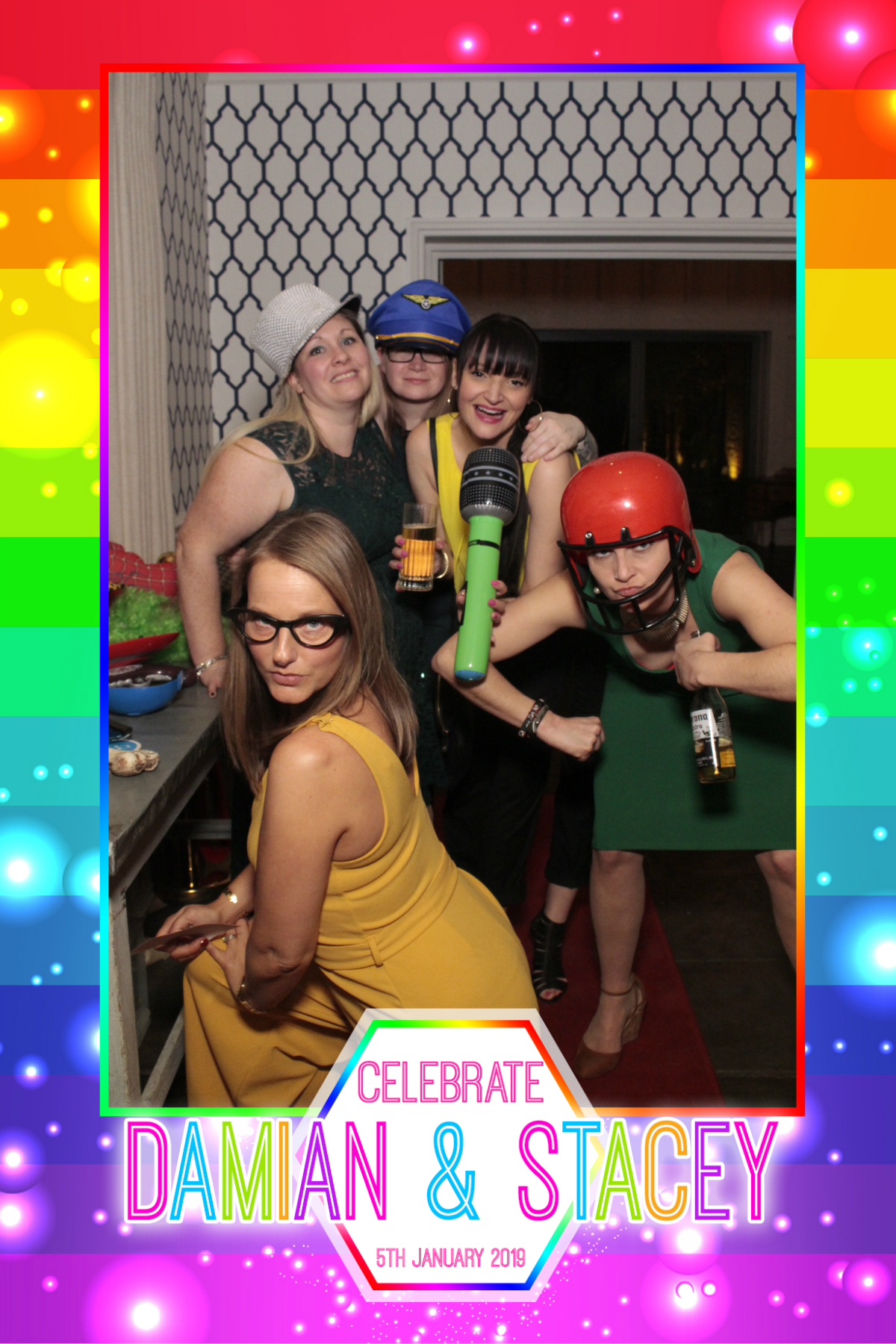 Damian and Stacey's Wedding | View more photos from the event at gallery.myphotoboothexperience.co.uk/u/MyPhotoBoothExperienceLtd/Damian-and-Staceys-Wedding